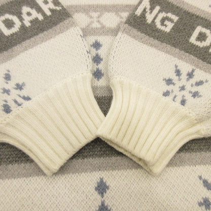 【Used】Darich | Darich Snow Motif Pullover Sweater 112341019 Size:F White