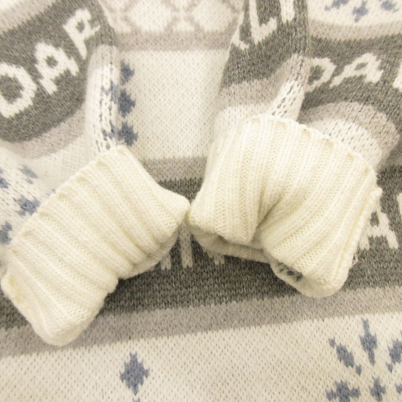 【Used】Darich | Darich Snow Motif Pullover Sweater 112341019 Size:F White