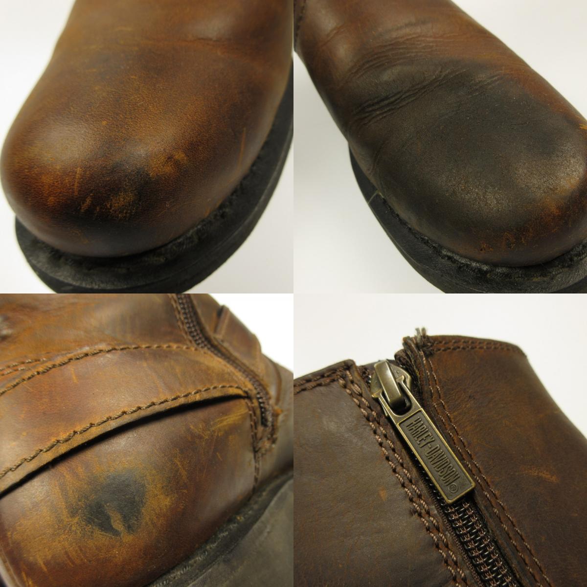 【Used】HARLEY-DAVIDSON | Harley-Davidson Motorcycle Boots D95263 Brown