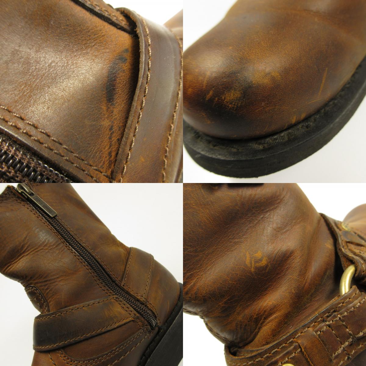 【Used】HARLEY-DAVIDSON | Harley-Davidson Motorcycle Boots D95263 Brown