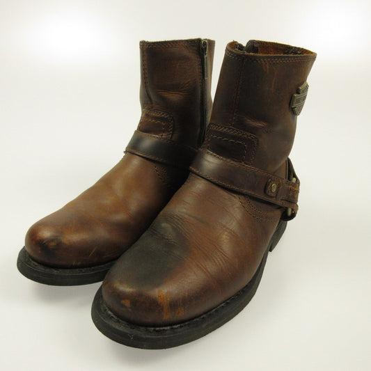 【中古】HARLEY-DAVIDSON | ハーレーダビットソン モーターサイクルブーツ ブーツ D95263 ブラウン
