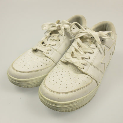[Used] A BATHING APE | BAPE STA LOW Sneakers White 28cm