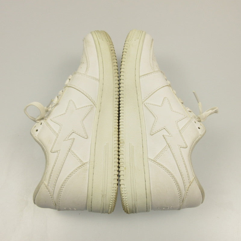 [Used] A BATHING APE | BAPE STA LOW Sneakers White 28cm