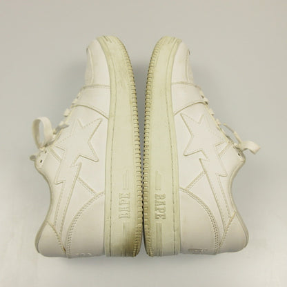 [Used] A BATHING APE | BAPE STA LOW Sneakers White 28cm