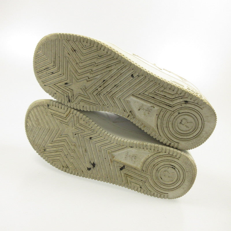 [Used] A BATHING APE | BAPE STA LOW Sneakers White 28cm