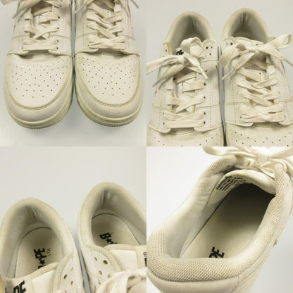 [Used] A BATHING APE | BAPE STA LOW Sneakers White 28cm
