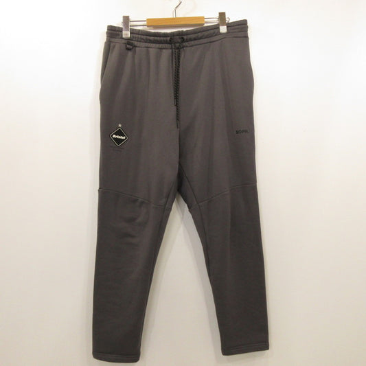 【中古】FCRB | エフシーアールビー POLARTEC FLEECE TRAINING PANTS パンツ FCRB-178024 グレー サイズ：L
