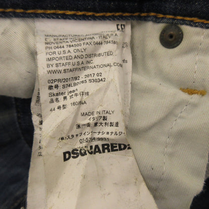 [Used] DSQUARED2 | Dsquared Skater Jean Denim Pants S74LB0265 Blue Size: 44