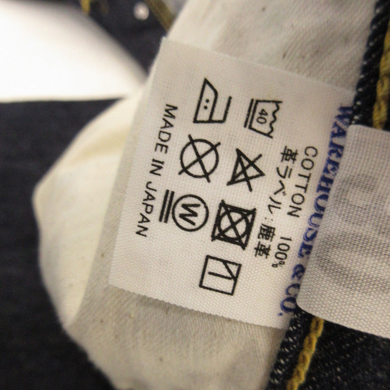 [Used] WAREHOUSE | Warehouse Denim Pants 1000XX Navy Size: 30