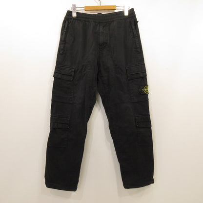 [Used] STONE ISLAND | Stone Island SI CARGO PANT cargo pants 731531710 black Size: 29