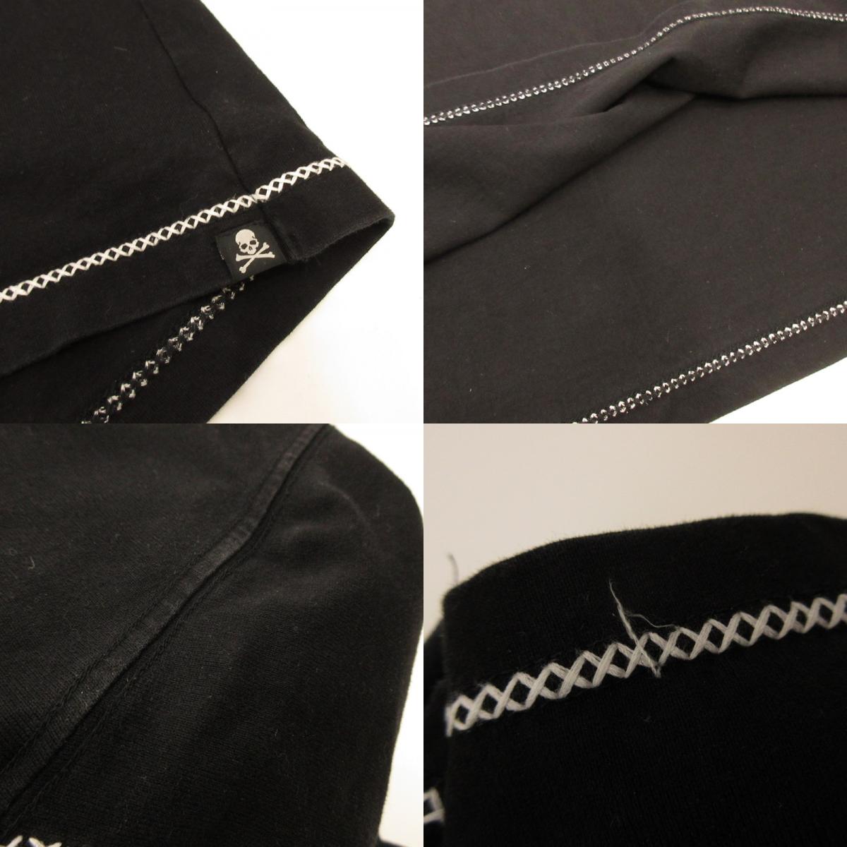 [Used] MASTERMIND JAPAN | Cross-Stitch Short-Sleeve T-Shirt MJ25E14-TS097-022 Black Size: L