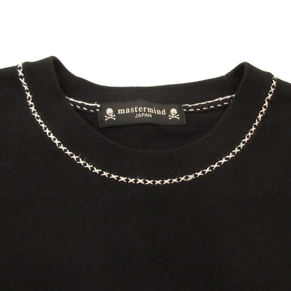 [Used] MASTERMIND JAPAN | Cross-Stitch Short-Sleeve T-Shirt MJ25E14-TS097-022 Black Size: L