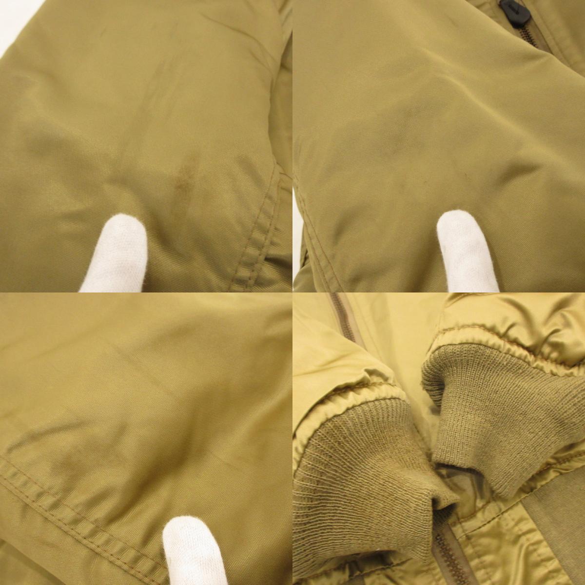 [Used] CORINTH | Corinth MA-1 1500 Military Coat AF/601-282-1476 Made in USA 80s Gold Size: L