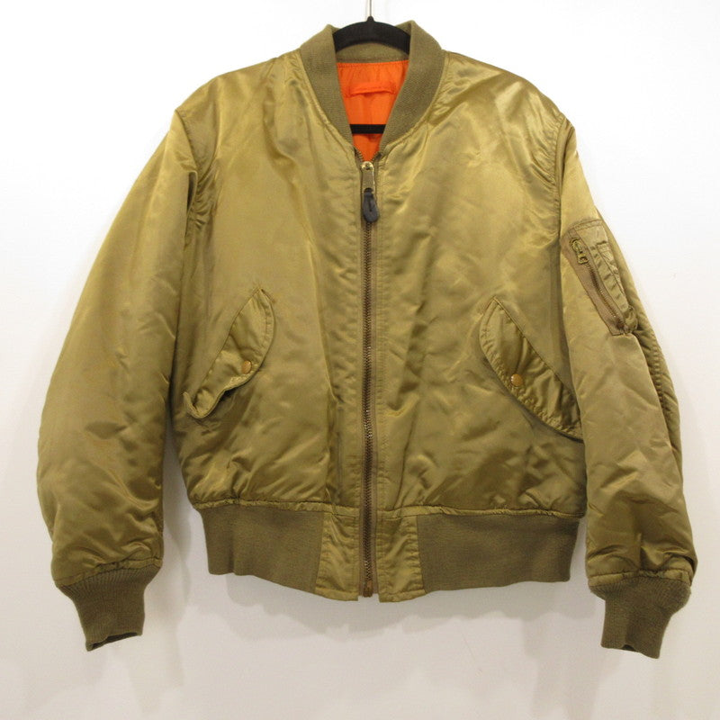 [Used] CORINTH | Corinth MA-1 1500 Military Coat AF/601-282-1476 Made in USA 80s Gold Size: L