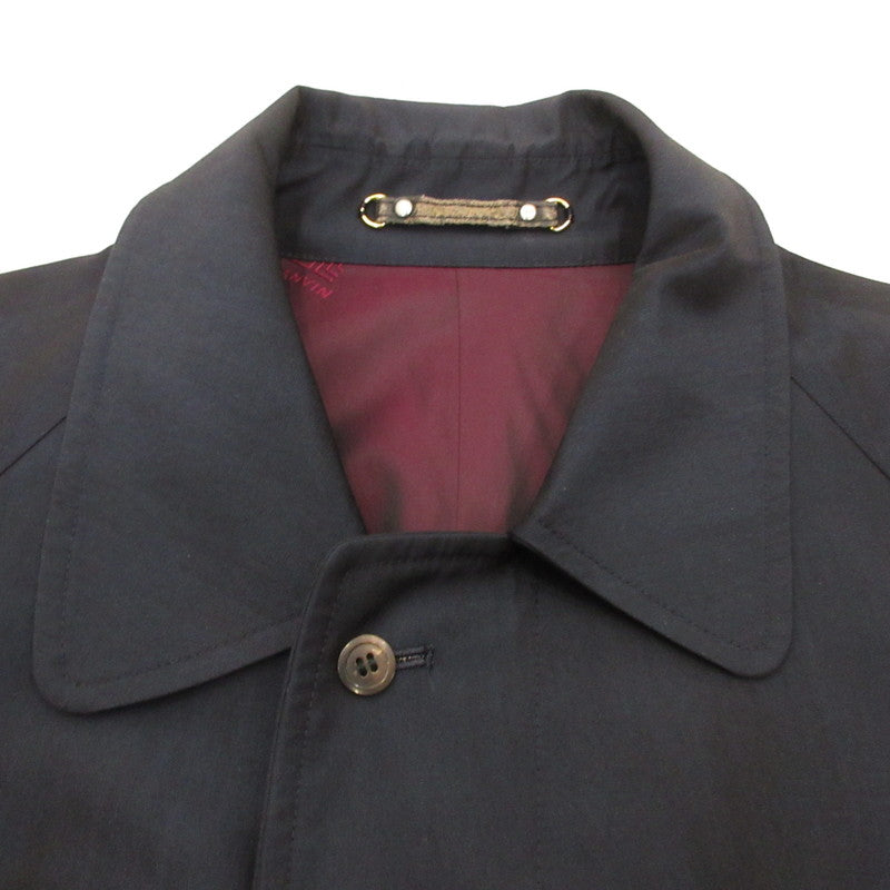 [Used] LANVIN | Lanvin Stand-Collar Coat C-0O1002 Size:46-44 Navy