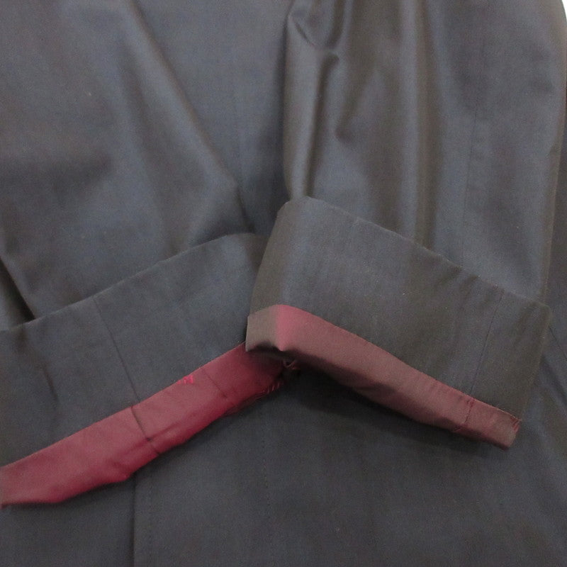 [Used] LANVIN | Lanvin Stand-Collar Coat C-0O1002 Size:46-44 Navy