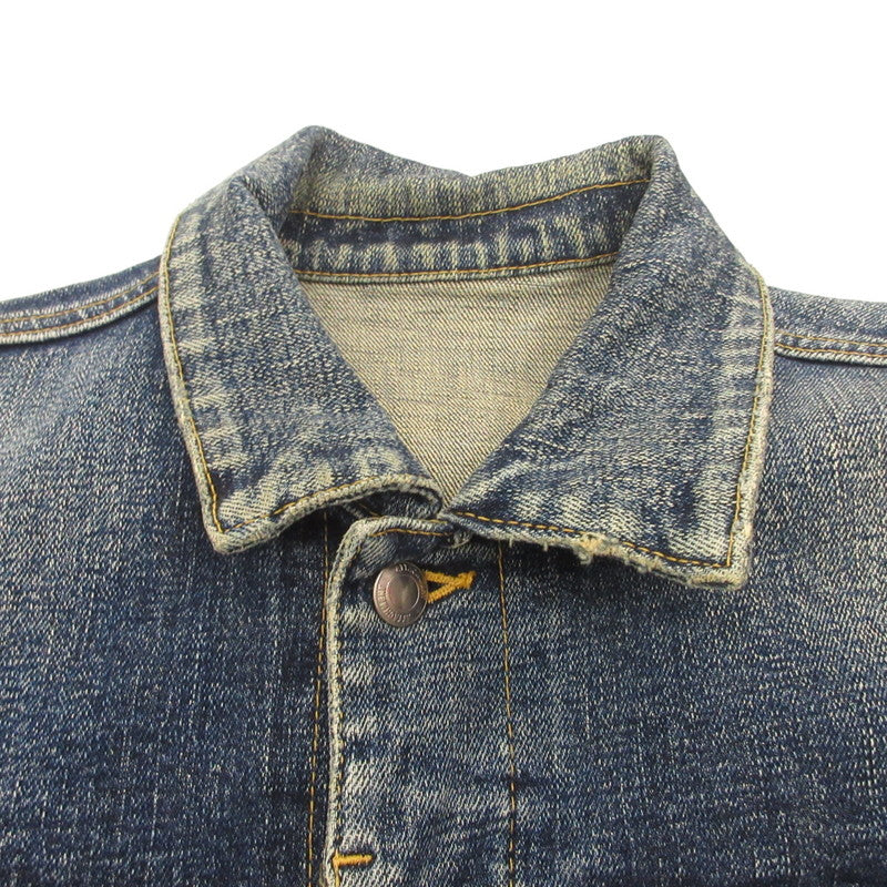 ATTACHMENT | アタッチメント 13.5ozハイパワーストレッチセルヴィッチデニム デニム AB71-216 ネイビー サイズ：2