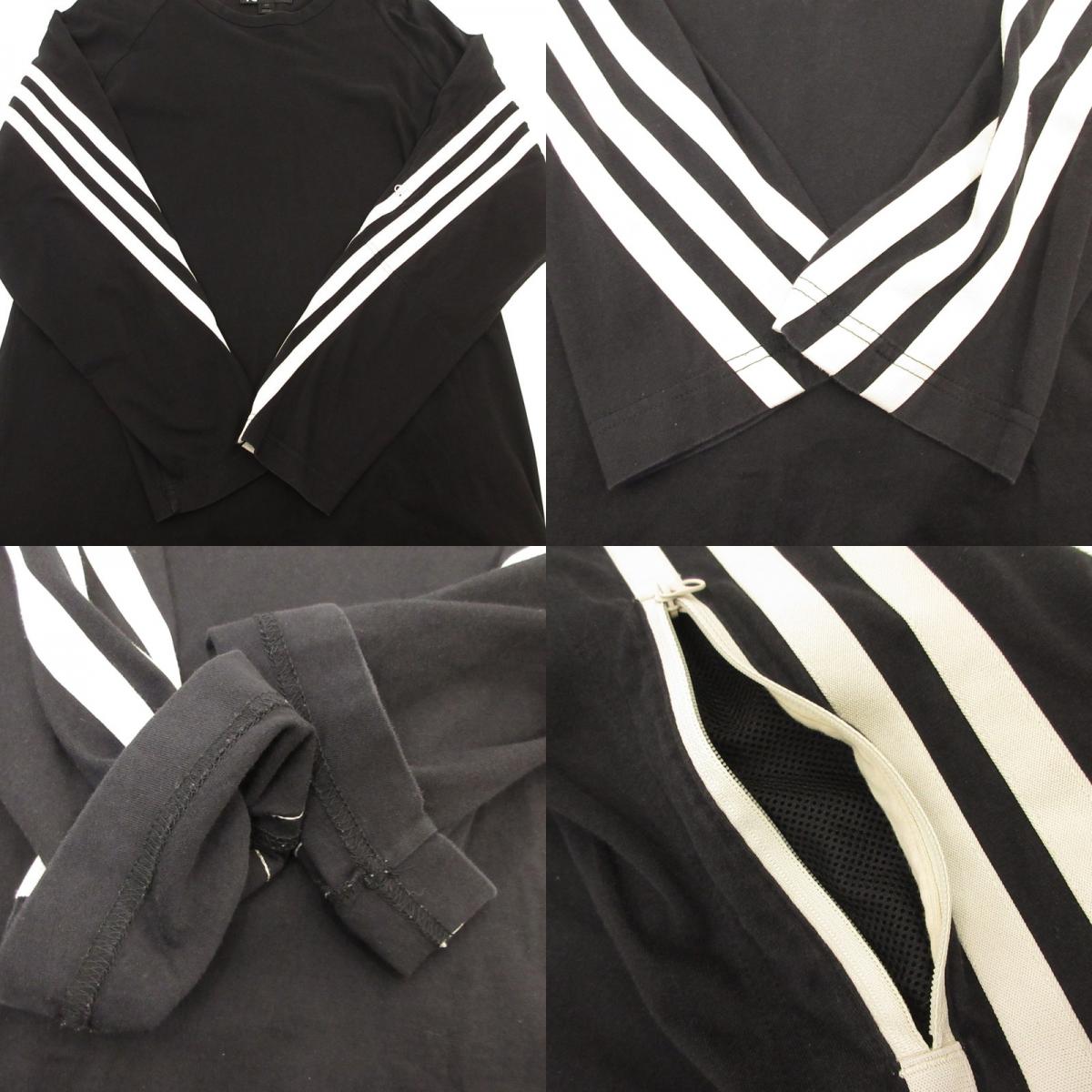 Y-3 | ワイスリー 3 STP PACKABLE LS TEE 長袖Ｔシャツ FJ0412 ブラック サイズ：S