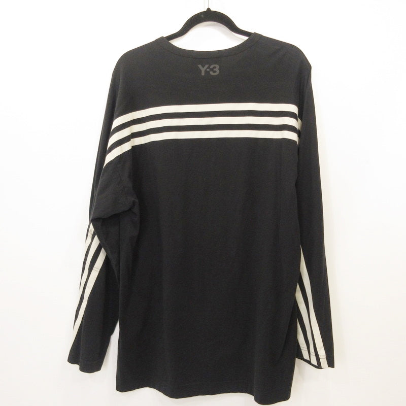 Y-3 | ワイスリー 3 STP PACKABLE LS TEE 長袖Ｔシャツ FJ0412 ブラック サイズ：S