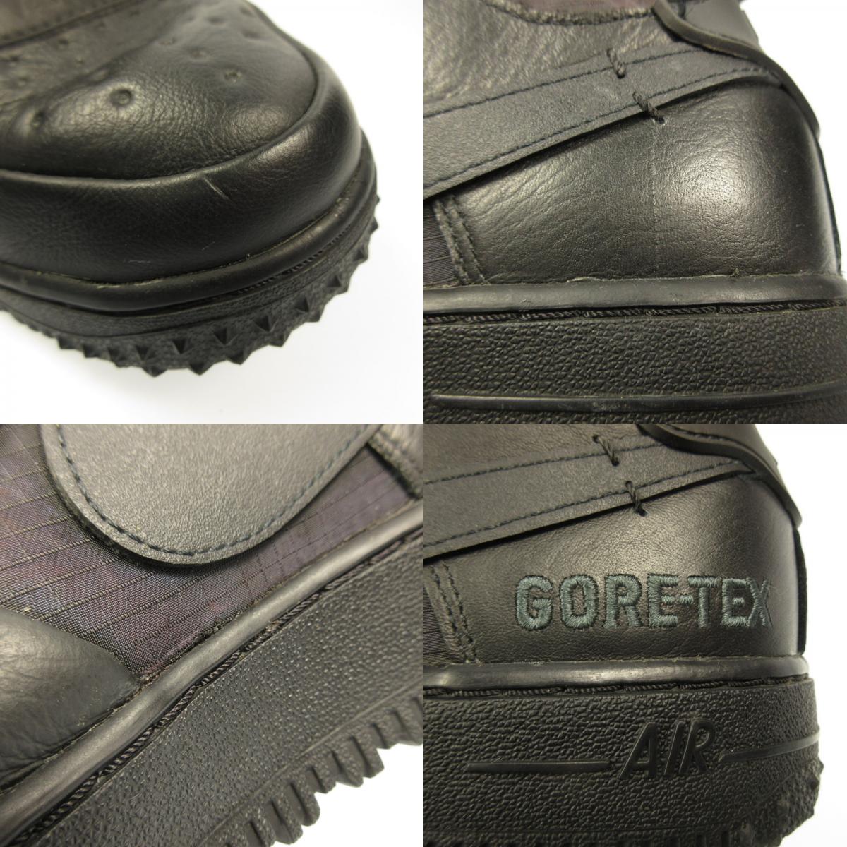 [Used] NIKE | Nike AIR FORCE 1 WTR GTX Sneakers CQ7211-003 Black 26cm