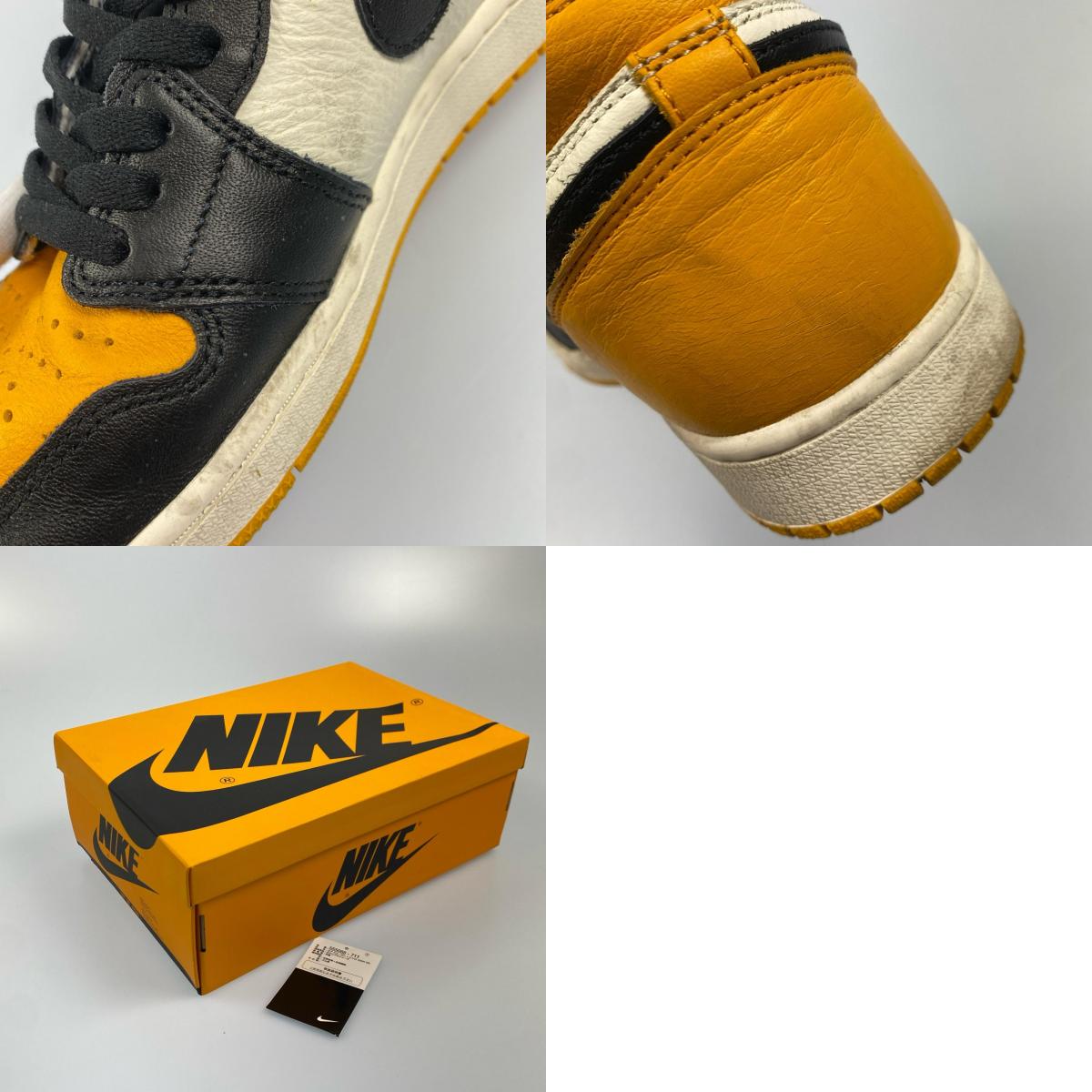 NIKE | ナイキ AIR JORDAN 1 RETRO HIGH OG Taxi スニーカー 555088-711 2022S/S サイズ:28.0cm イエロー 28cm【姫路東店】