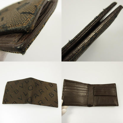[Used] BVLGARI | Bulgari Lettre Bi-Fold Wallet
