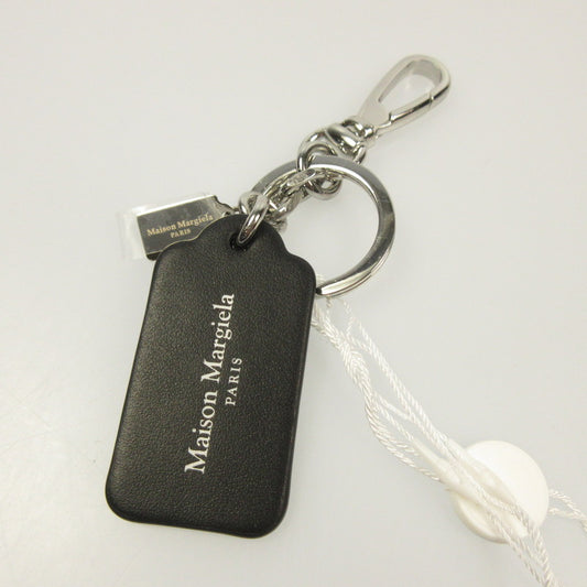 【中古】Maison Margiela | メゾンマルジェラ 4ステッチ タグキーリング キーホルダー SA2UA0014 ブラック
