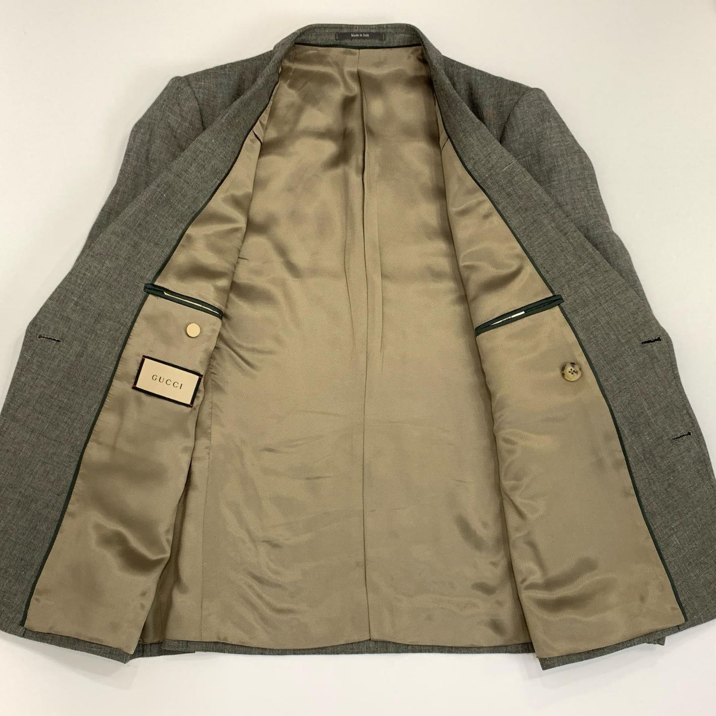 GUCCI | グッチ テーラードジャケット 707544 ZAIT2 国内正規品 グレー サイズ：48【姫路東店】