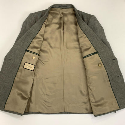 GUCCI | グッチ テーラードジャケット 707544 ZAIT2 国内正規品 グレー サイズ：48【姫路東店】
