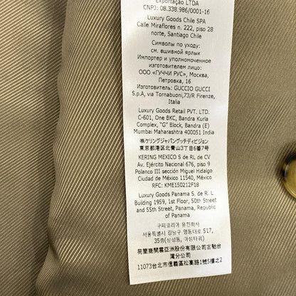 GUCCI | グッチ テーラードジャケット 707544 ZAIT2 国内正規品 グレー サイズ：48【姫路東店】