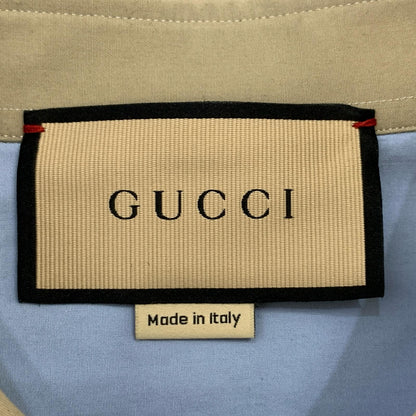 GUCCI | グッチ 長袖シャツ 762164 ZAPC4 2024A/W 国内正規品 ベージュ サイズ：46【姫路東店】