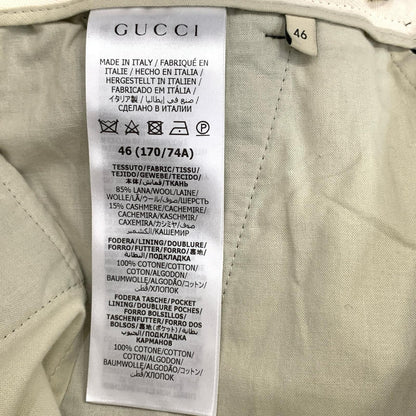 GUCCI | グッチ パンツ 727665 ZAK72 国内正規品 グレー サイズ：46【姫路東店】