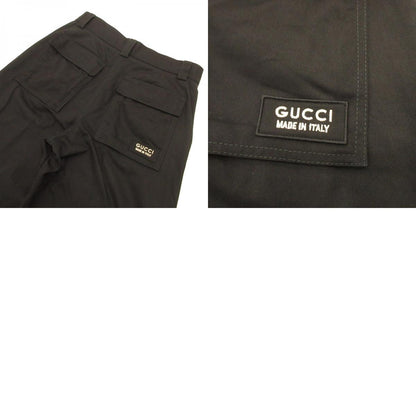 [Used] GUCCI | Gucci Cargo Pants 776978 ZAPRO Domestic Genuine Product Black Size: 46