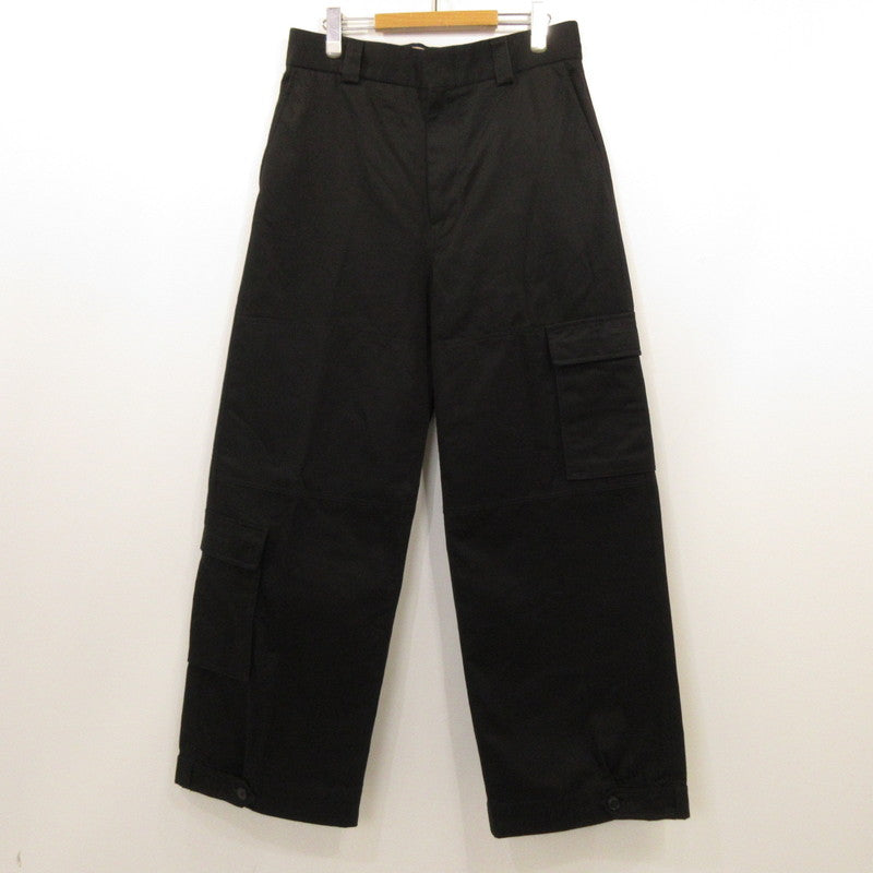 [Used] GUCCI | Gucci Cargo Pants 776978 ZAPRO Domestic Genuine Product Black Size: 46