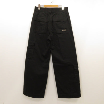 [Used] GUCCI | Gucci Cargo Pants 776978 ZAPRO Domestic Genuine Product Black Size: 46