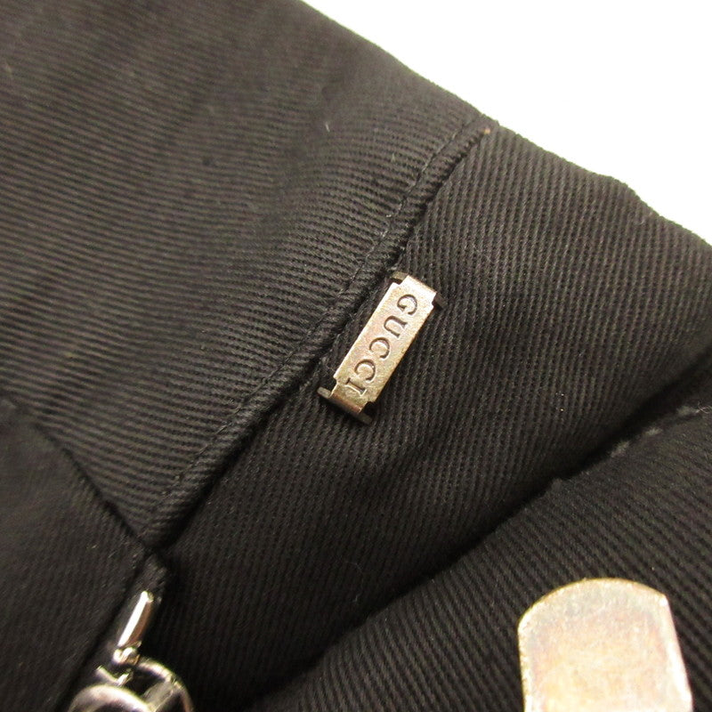 [Used] GUCCI | Gucci Cargo Pants 776978 ZAPRO Domestic Genuine Product Black Size: 46