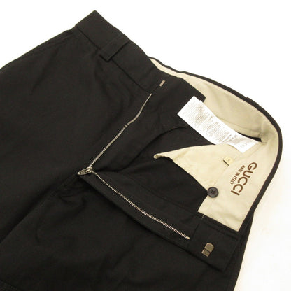 [Used] GUCCI | Gucci Cargo Pants 776978 ZAPRO Domestic Genuine Product Black Size: 46