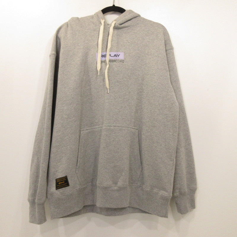 [Used] glamb | Leone Abbacchio's Stand Hoodie GB0125 x JoJo's Bizarre Adventure Gray Size: L