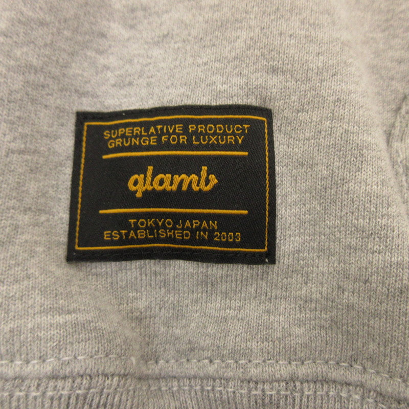 [Used] glamb | Leone Abbacchio's Stand Hoodie GB0125 x JoJo's Bizarre Adventure Gray Size: L