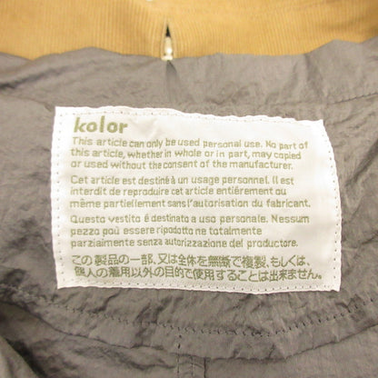 [Used] kolor | Color Nylon Jacket 25SCM SAMPLE Item Gray