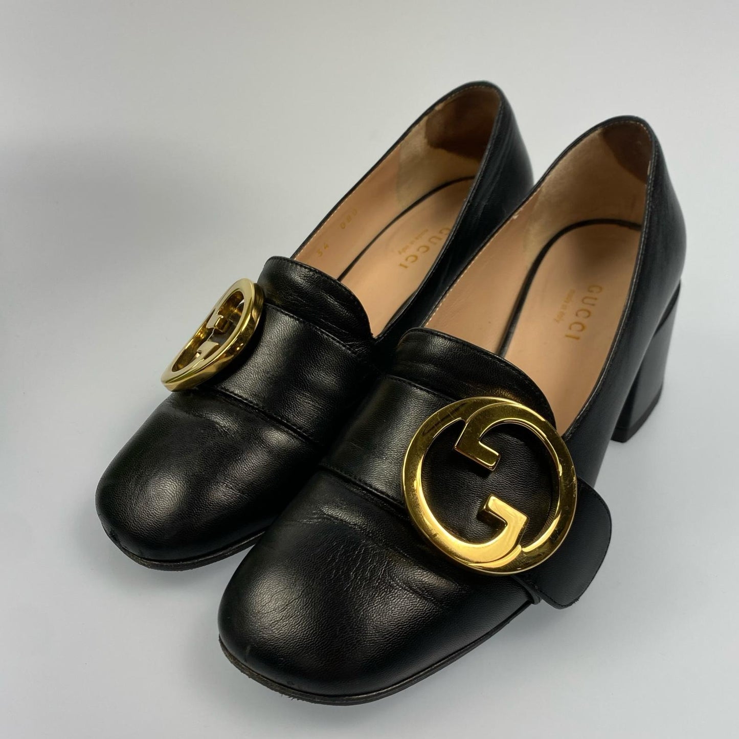 GUCCI | グッチ パンプス 70053 サイズ：34 ブラック【姫路東店】