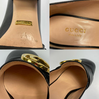 GUCCI | グッチ パンプス 70053 サイズ：34 ブラック【姫路東店】