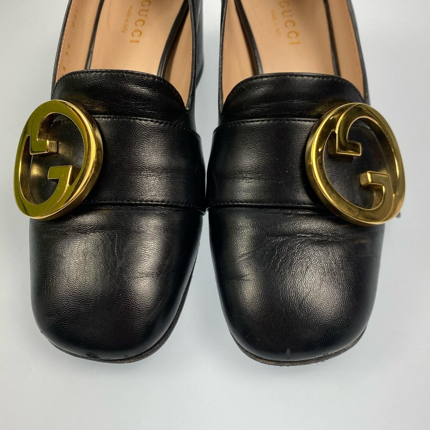GUCCI | グッチ パンプス 70053 サイズ：34 ブラック【姫路東店】