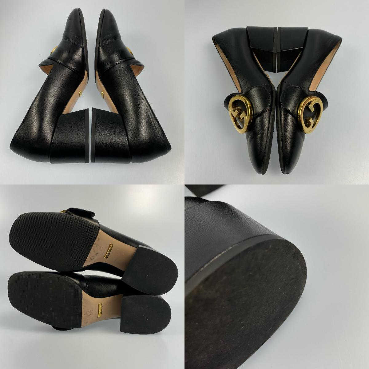 GUCCI | グッチ パンプス 70053 サイズ：34 ブラック【姫路東店】