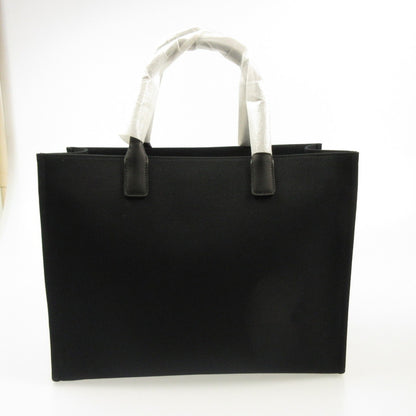 [Used] VERSACE | Versace La Medusa Large Canvas Tote Tote Bag 1004741/1A03095 Black