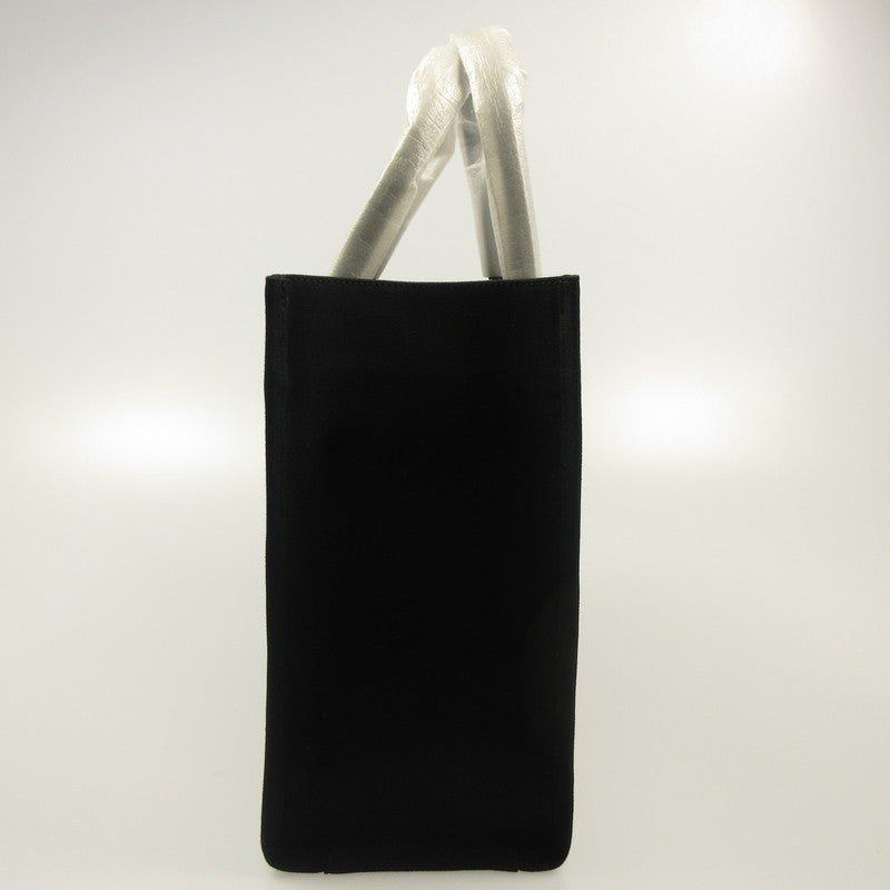 [Used] VERSACE | Versace La Medusa Large Canvas Tote Tote Bag 1004741/1A03095 Black