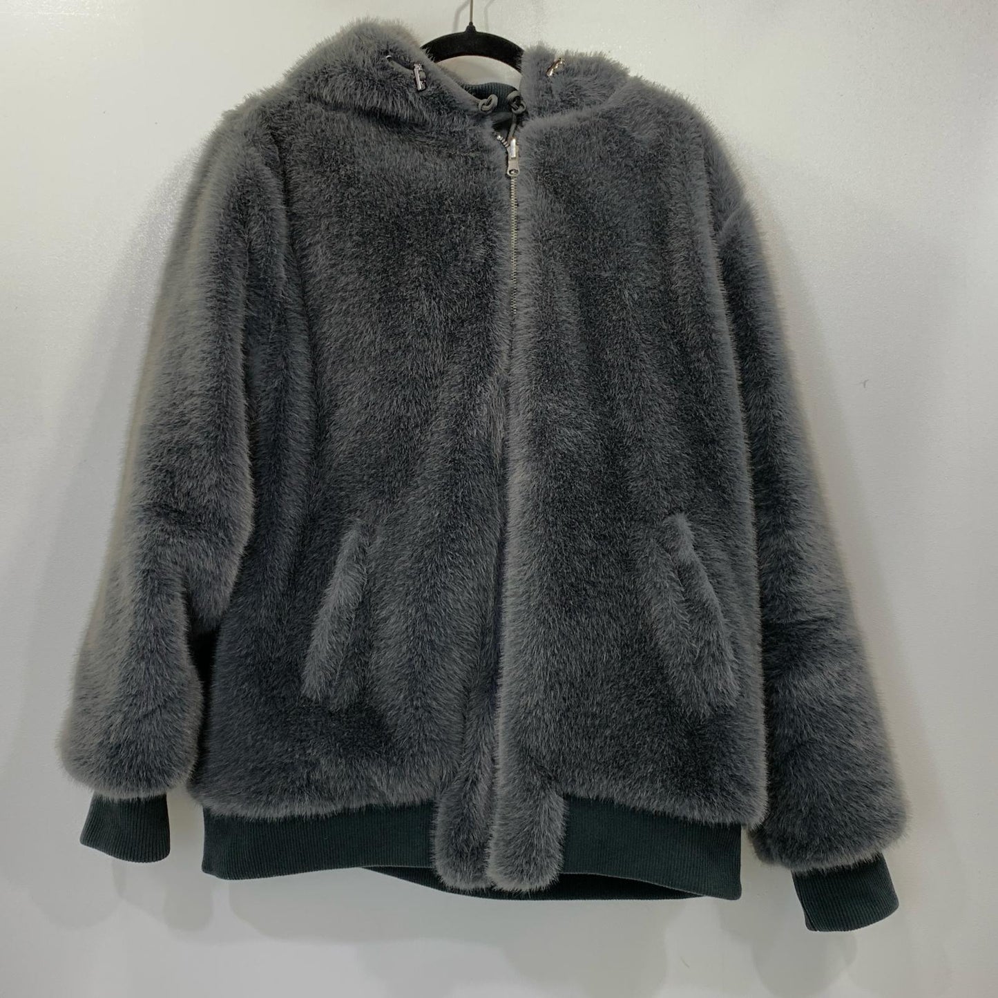 CAMBIO | カンビオ リバーシブルエコファーナイロンブルゾン ブルゾン mj11209 グレー サイズ：XL【姫路東店】