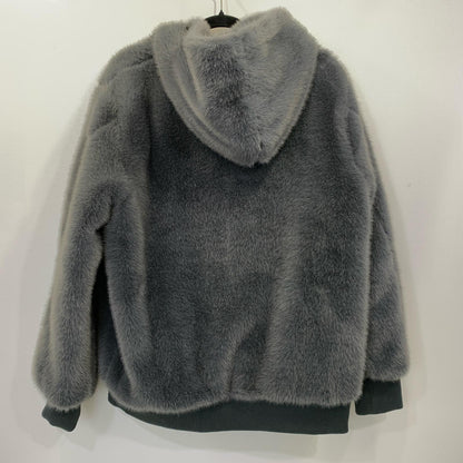 CAMBIO | カンビオ リバーシブルエコファーナイロンブルゾン ブルゾン mj11209 グレー サイズ：XL【姫路東店】