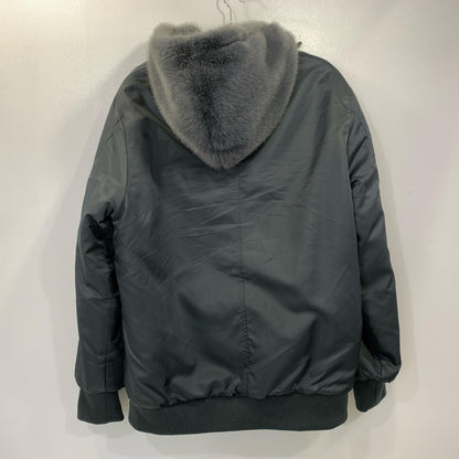 CAMBIO | カンビオ リバーシブルエコファーナイロンブルゾン ブルゾン mj11209 グレー サイズ：XL【姫路東店】