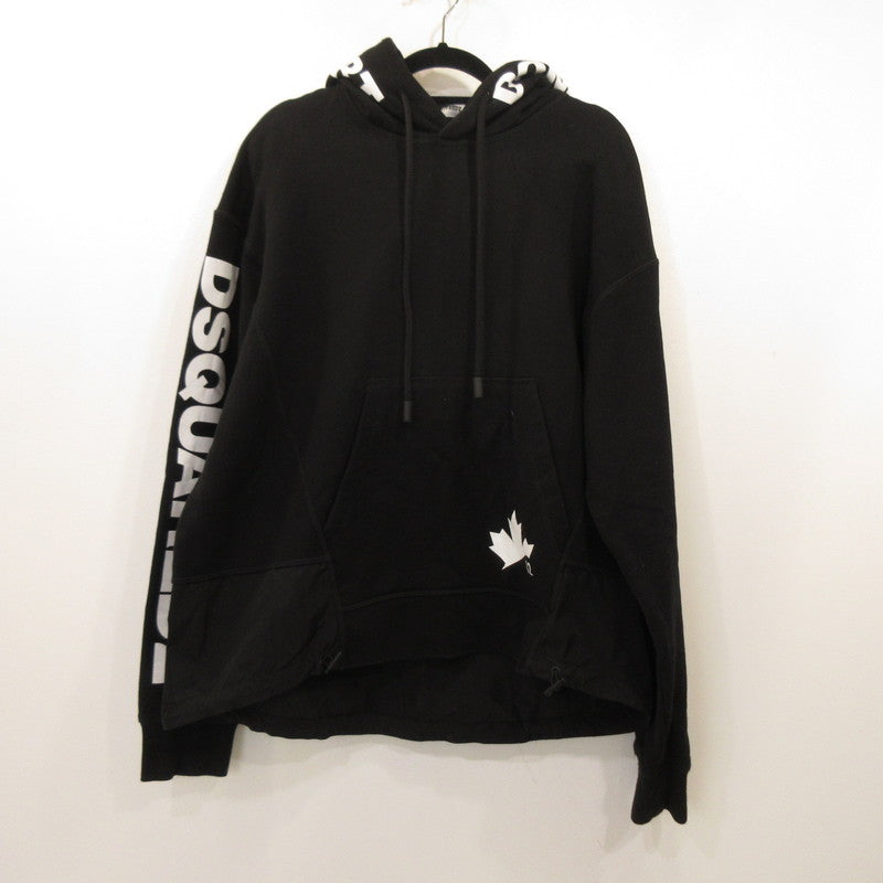[Used] DSQUARED2 | Dsquared Hoodie S74GU0473 Genuine Product Black Size: S